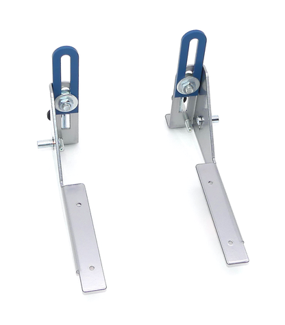 Freeplatt® – Trägerset / Chrom-Optik small L+R