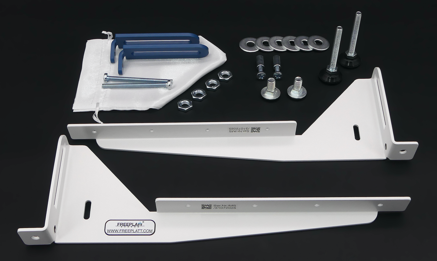 Freeplatt® – Trägerset / White Big L+R